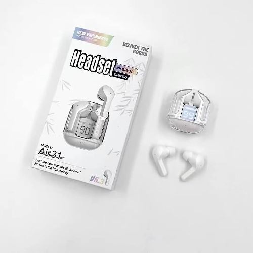 Air31 Wireless Crystal Transparent Bluetooth