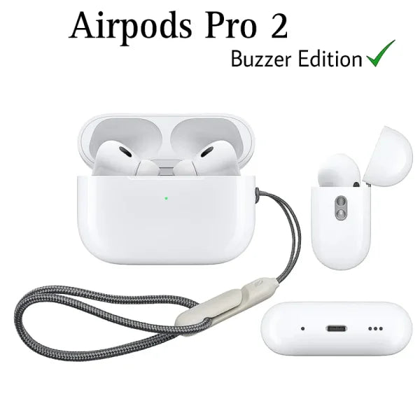 Airpod Pro 2 Buzzer With Dori In (black And White Colour)