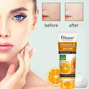 Disaar Women And Men Face Wash Natural Organic Vitamin C Hyaluronic Acid Cleanser Whitening Face Wash 100g