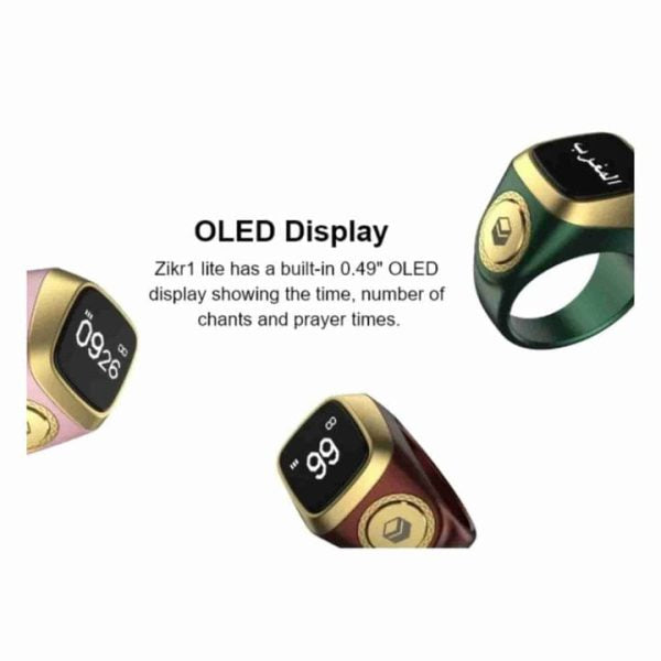 World’s First Smart Digital Tasbih Zikr Ring Digital Tasbeeh